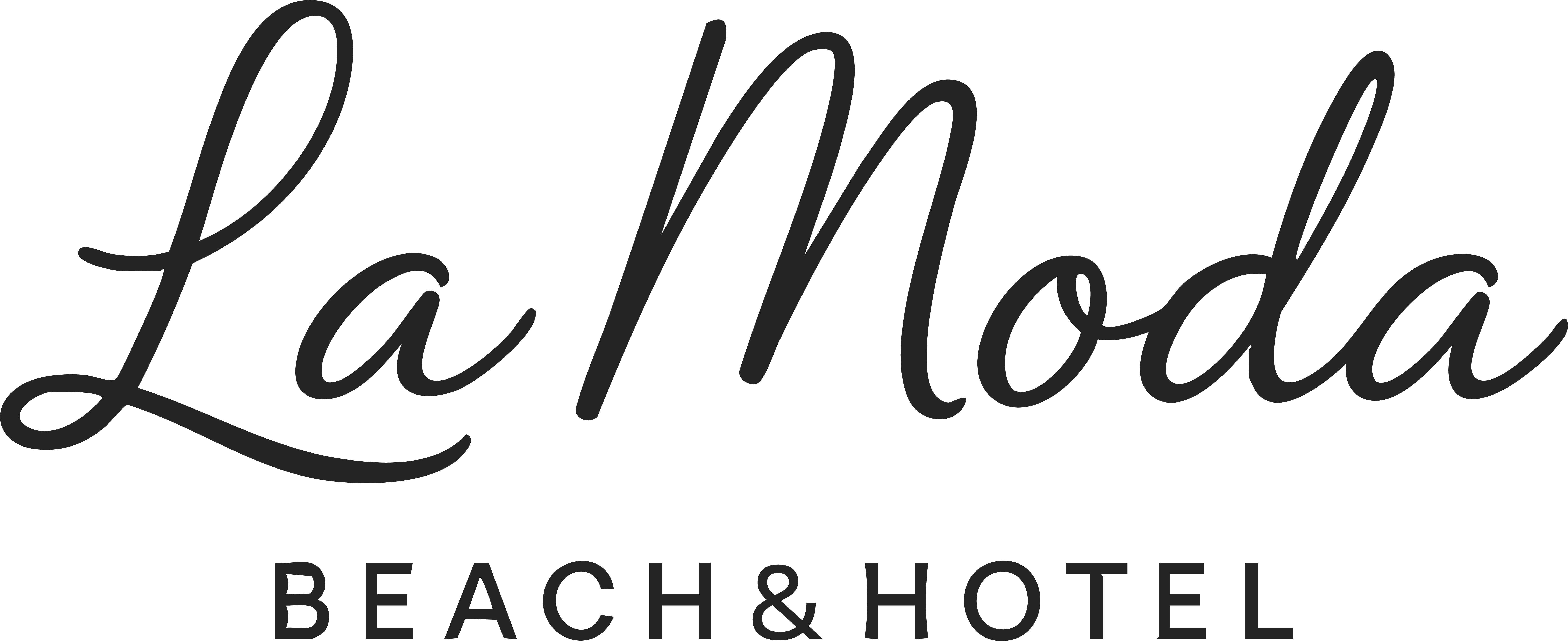 La Moda Beach hotel logo