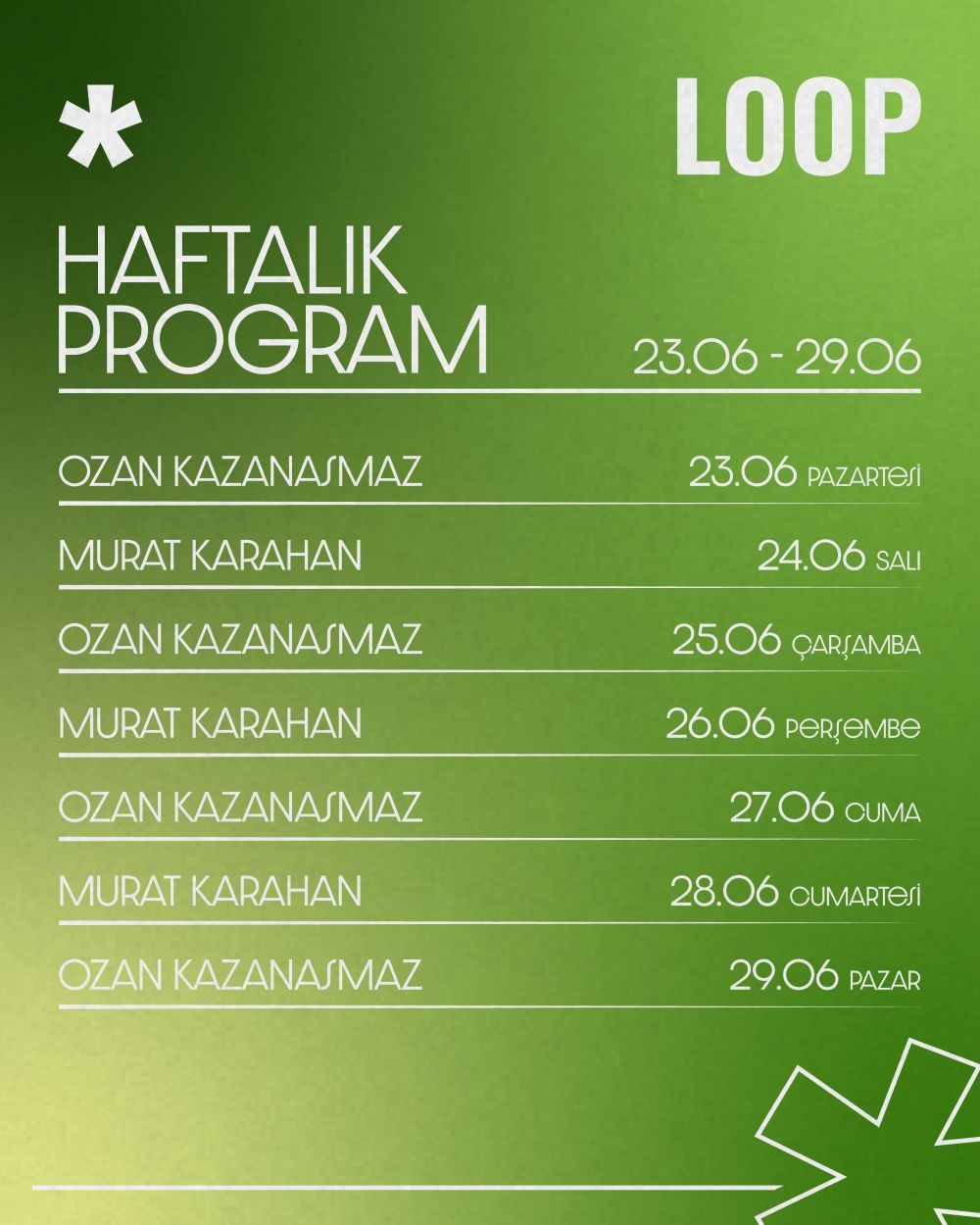 Çalışma Yüzeyi 1-100